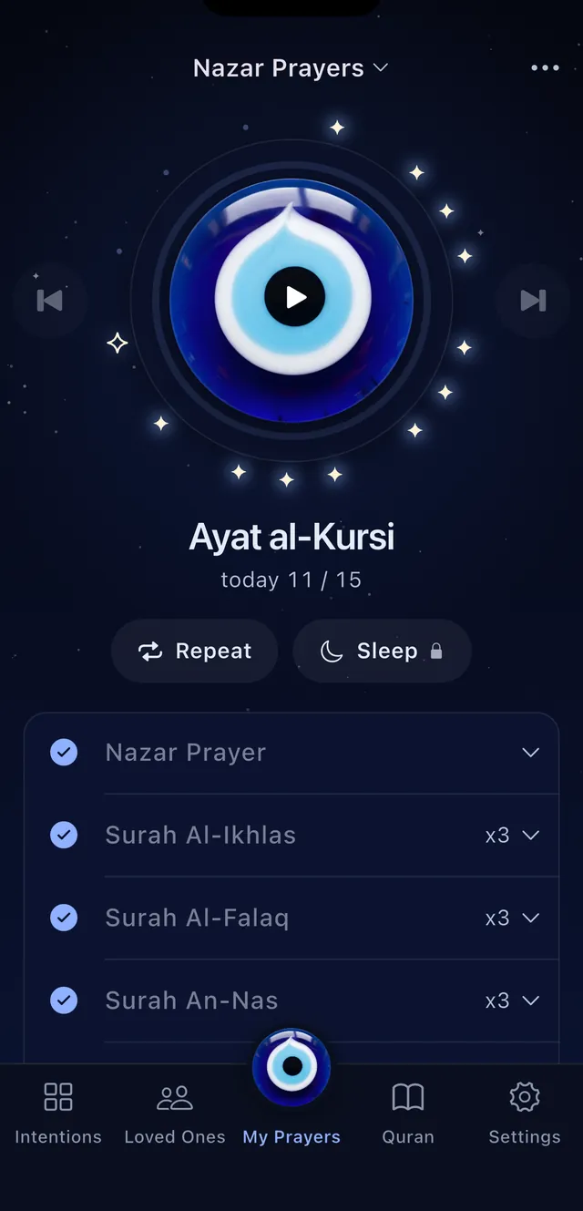 My prayers