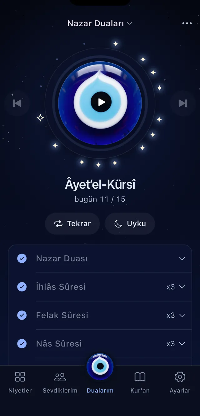 Dualarım